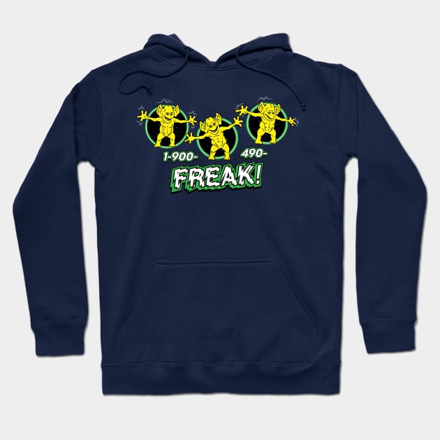 Freddy Freaker - Design B Hoodie by Chewbaccadoll